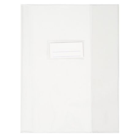 Petit protège-cahier 21/100 - 17x22cm : incolore