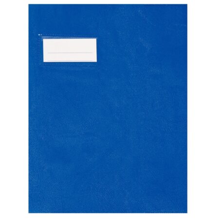 Petit protège-cahier 21/100 - 17x22cm : bleu