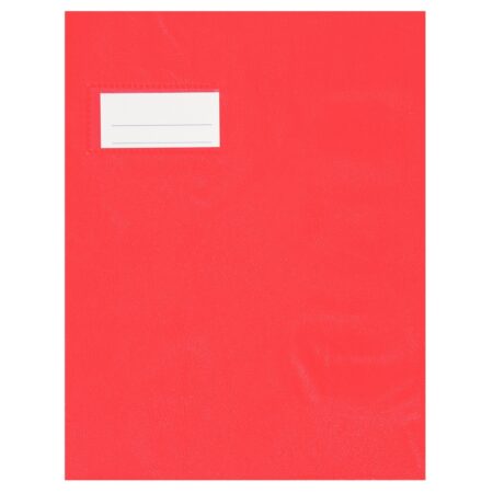 Petit protège-cahier 21/100 - 17x22cm :rouge