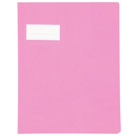 Petit protège-cahier 21/100 - 17x22cm : rose