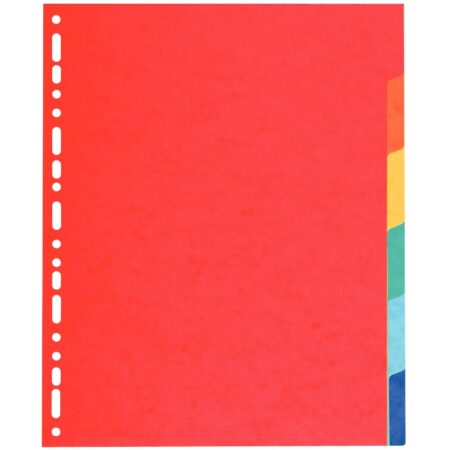 Intercalaires cartons – maxi grand classeur 24x32 : x6