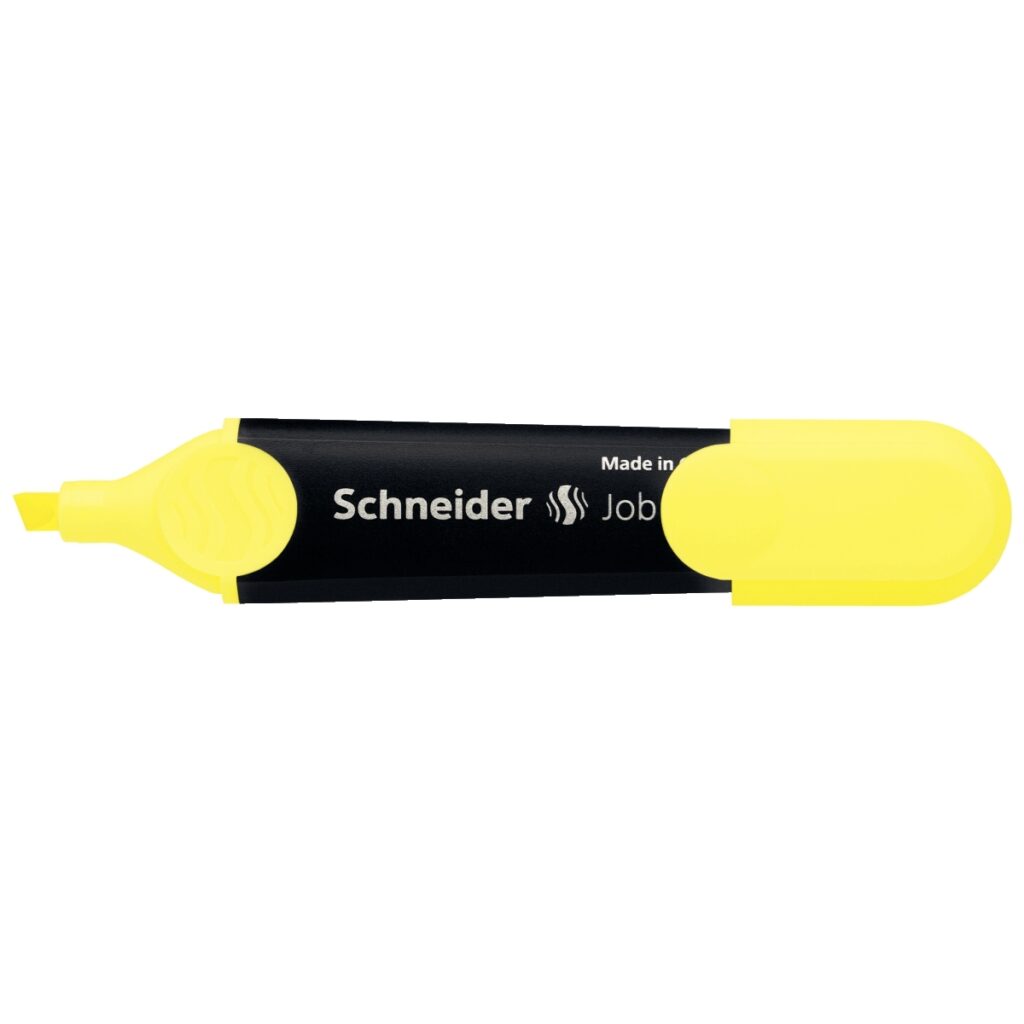 Surligneur jaune Schneider