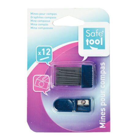 Etui de 12 mines pour compas