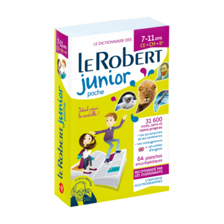 Dictionnaire Le Robert Junior Poche 7/11ans CE CM 6e