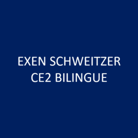 EXEN SCHWEITZER CE2 BILINGUE 2026/27