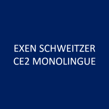 EXEN SCHWEITZER CE2 MONOLINGUE 2026/27
