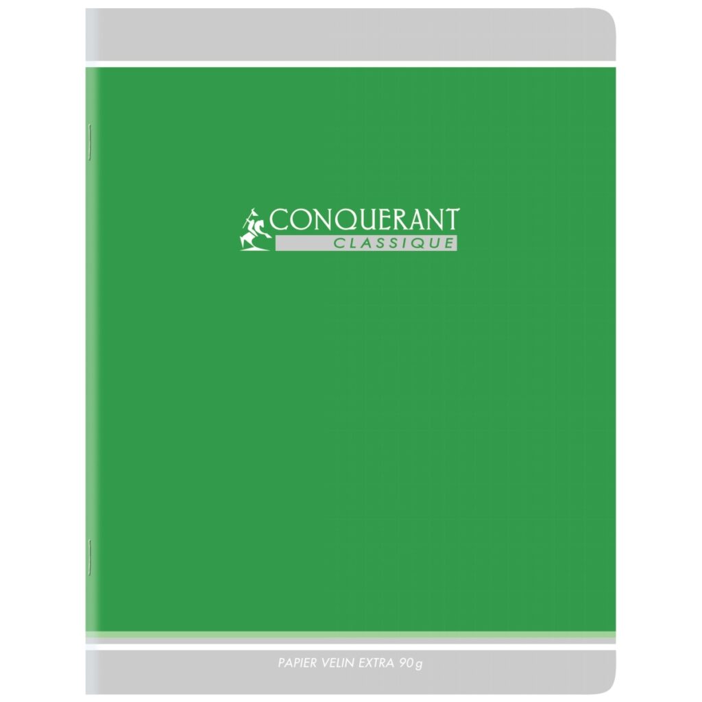 Grand cahier 24x32 - 96pages - grands carreaux