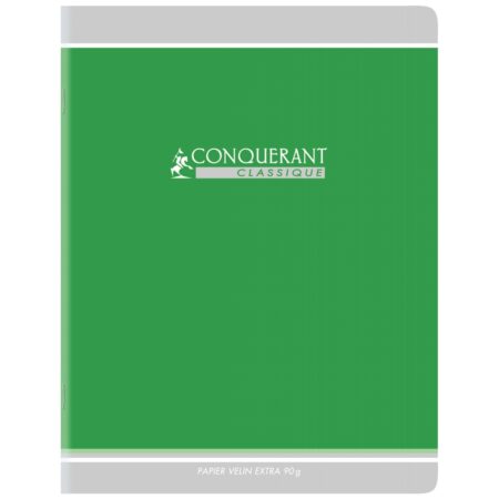 Grand cahier 24x32 - 96pages - grands carreaux